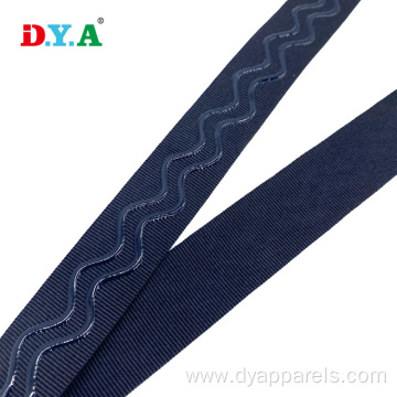 Cheap price custom polyester silicone strap webbing